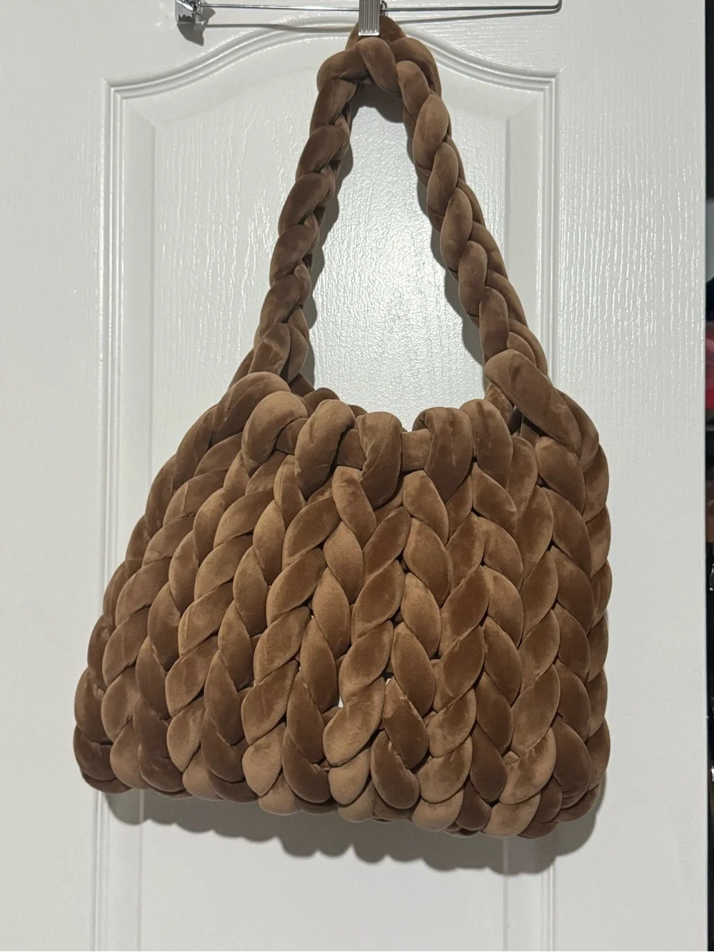 N/A tan braided